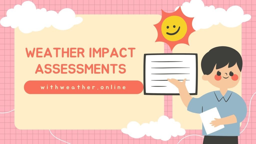 Weather impact Assessments